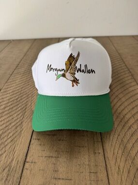 Morgan Wallen Trucker Hat - White & Green